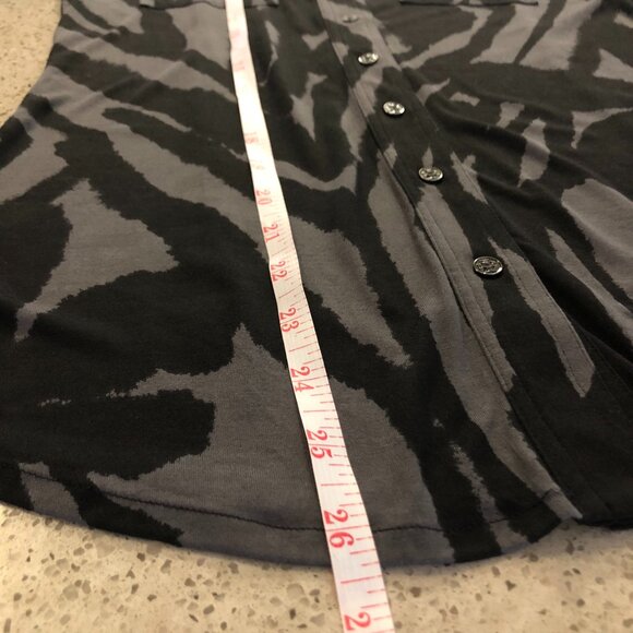 Tory Burch 100% Silk Sheer Button Up Shirt Blouse - Picture 13 of 15